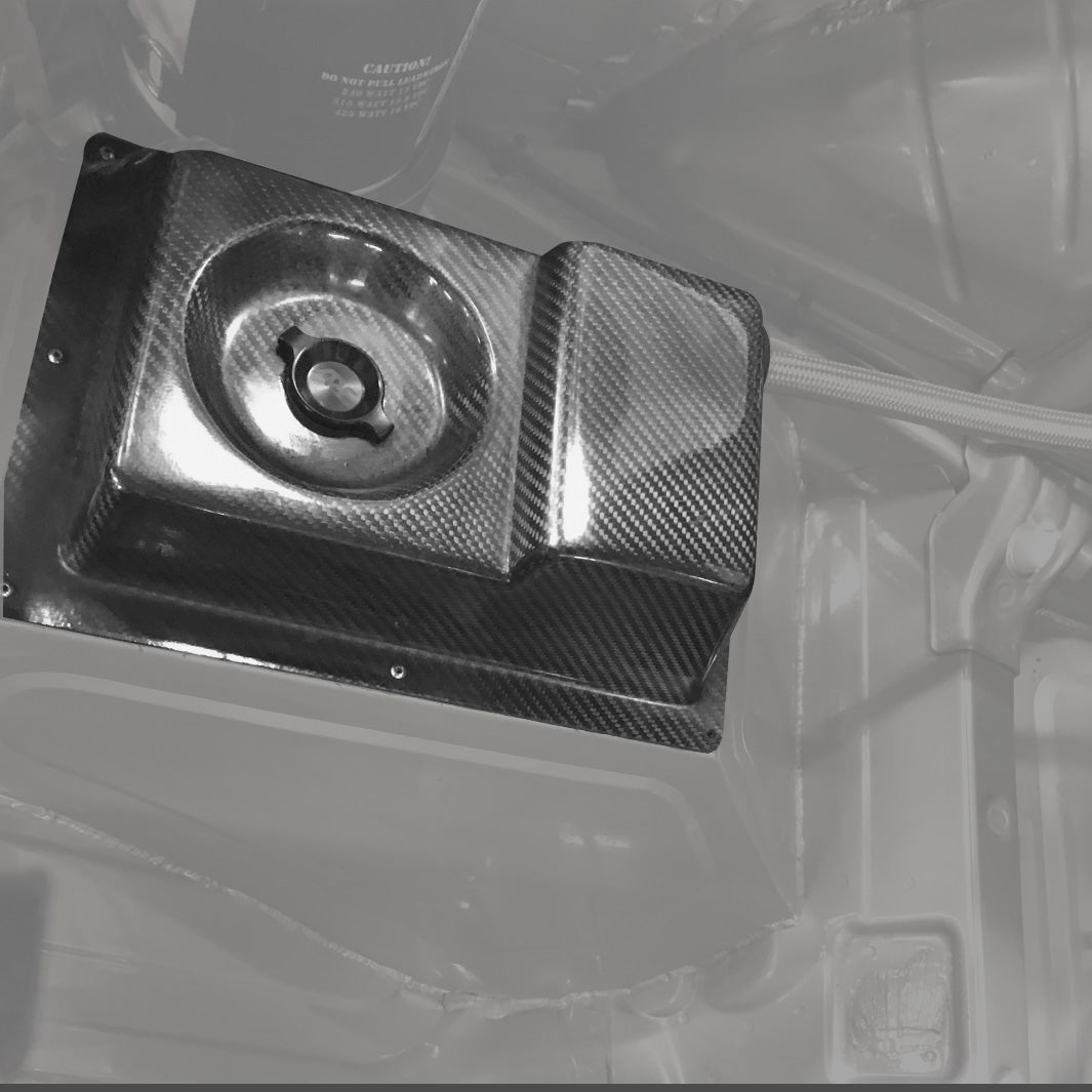 HGK Racing - Drysump Oil Tank Cover [Carbon Fiber]