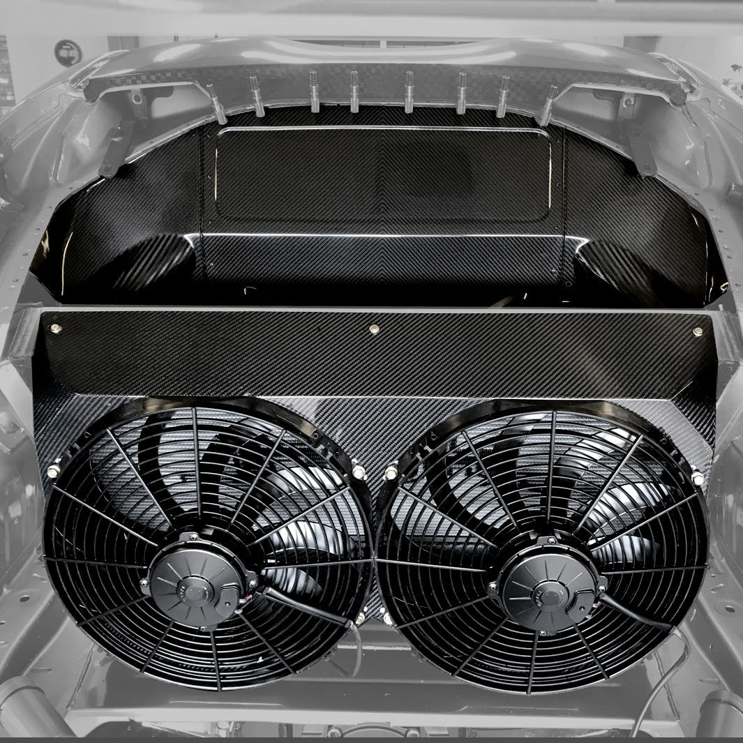 HGK Racing -  Supra MK5/A90 Rear Mounted Radiator Kit