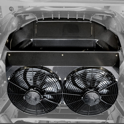 HGK Racing -  Supra MK5/A90 Rear Mounted Radiator Kit