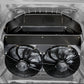 HGK Racing - Universal Radiator Twin Core Dual Pass