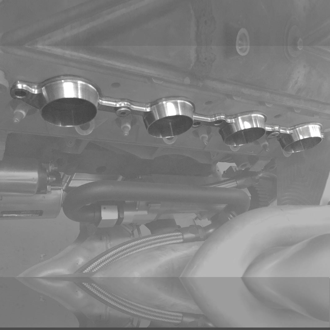 HGK Racing -  Billet Exhaust Manifold Flange Set For Inconel Headers