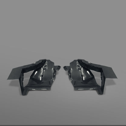 HGK Racing - Supra MK5/A90 Headlight Brackets [HGK Supra-Jet bodykit] Carbon Fiber