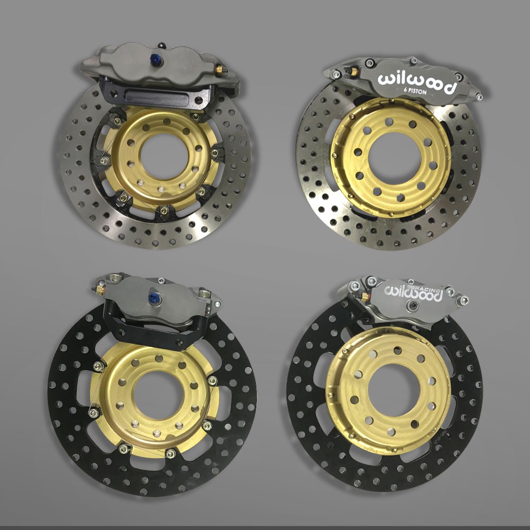 HGK Racing -  S13 Lightweight Brake Kit (Wilwood)