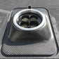 HGK Racing - Carbon Sprint Car Air Filter Base Plate For Carburetor Type Intake [Carbon Fiber]
