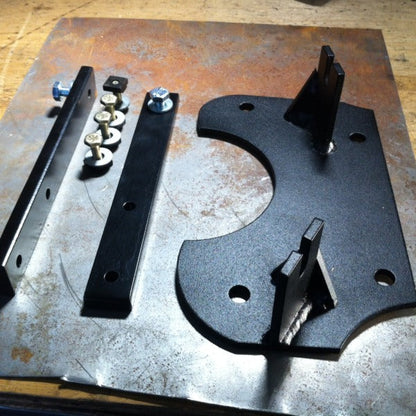 KASSEL PERFORMANCE - BMW E30 Swap Custom Transmission Mounting Kit (KPBESCTMK08)