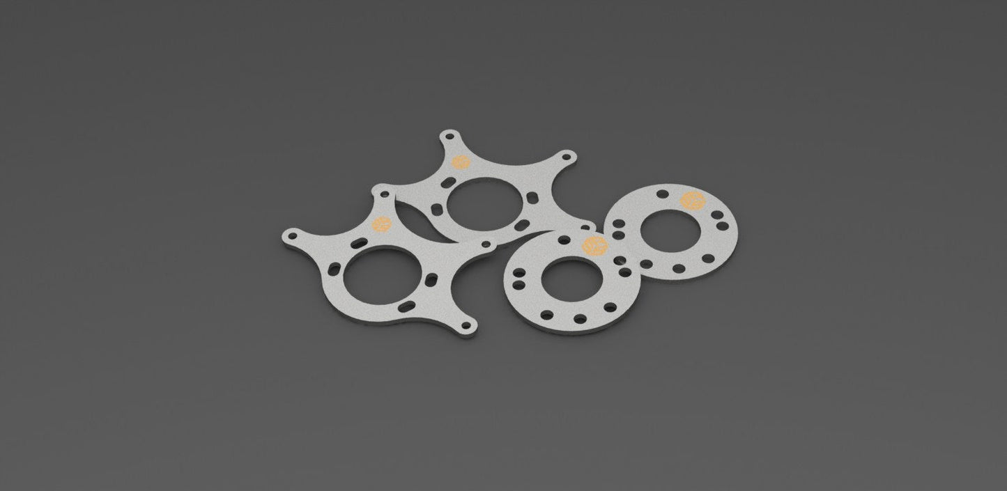 SRS-Concept - KIT ADAPTADOR DE PINZAS DOBLES PARA NISSAN (4305)