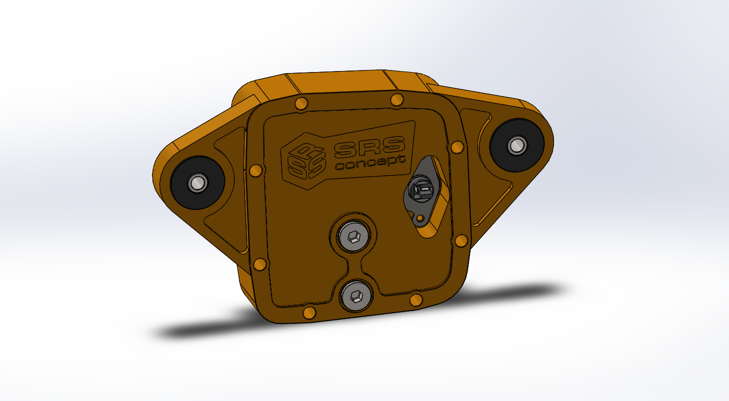 SRS-Concept - Cubierta de diferencial Billet HD (2330)