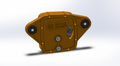 SRS-Concept - Cubierta de diferencial Billet HD (2330)
