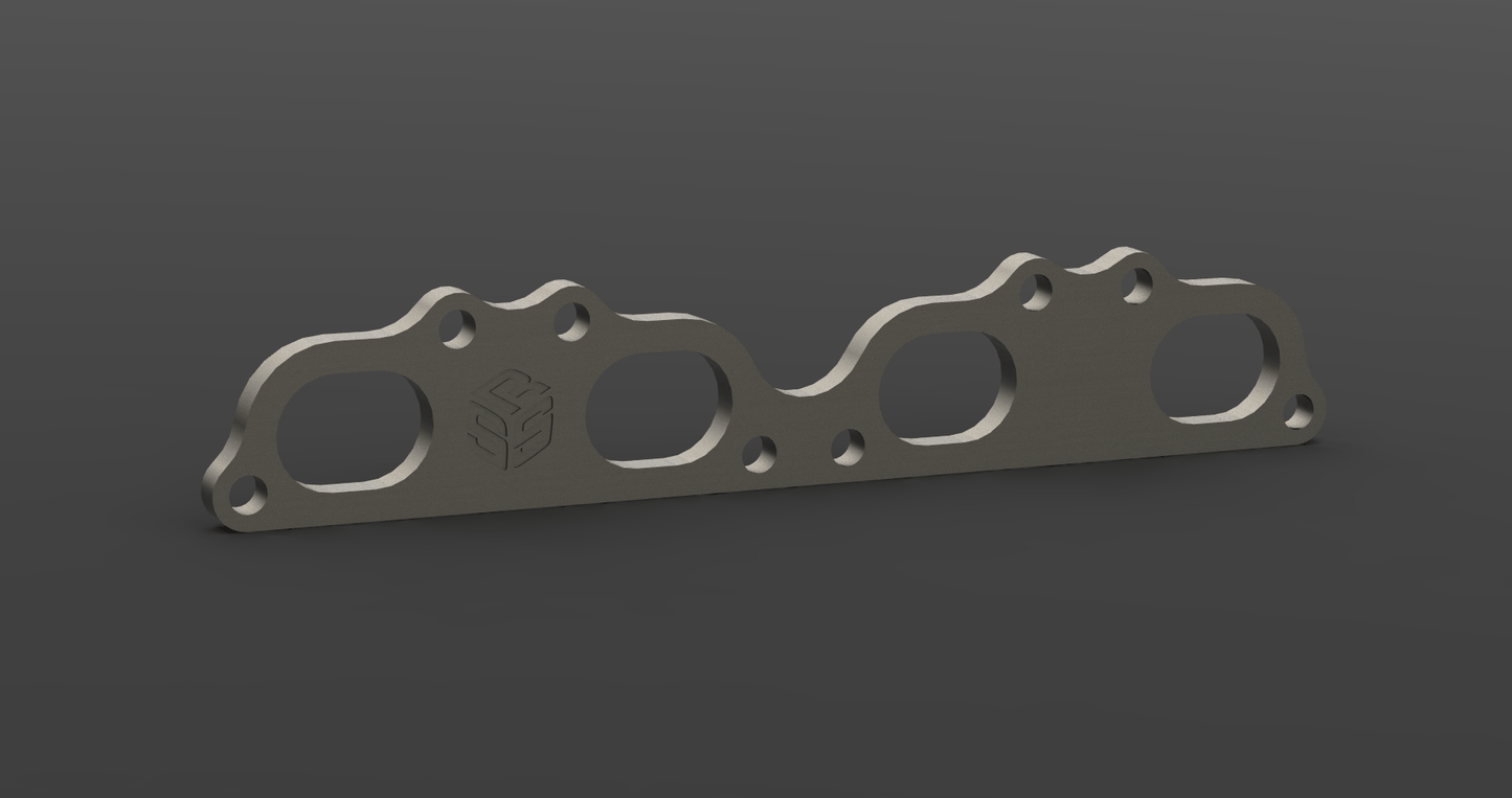 SRS-Concept - FLANGE DE CABEÇALHO SR20DET (VERSÃO INOXIDÁVEL) (1646)