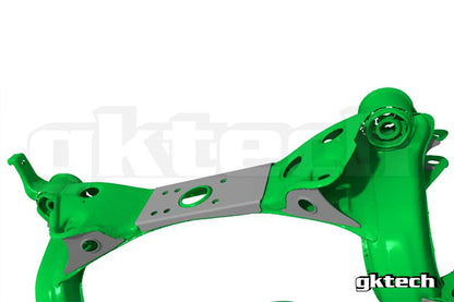 GKTech - V2 S13 240SX/R32 SKYLINE SUBFRAME WELD IN REINFORCEMENT PLATES