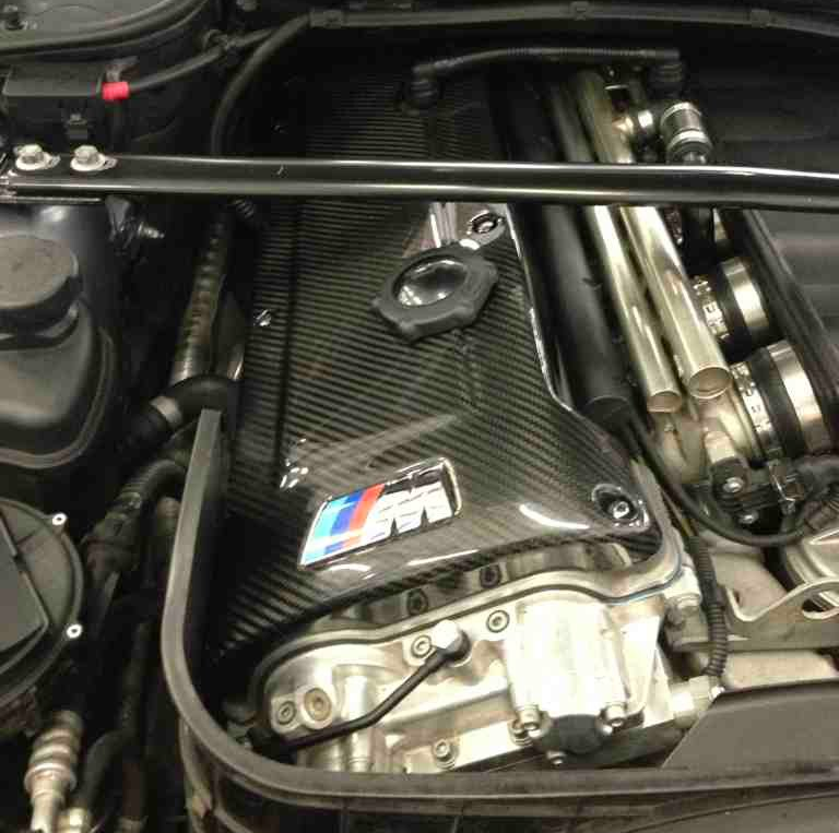 Race German -  Carbon Fiber S54 Engine Beauty Cover M3