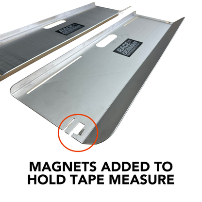 Race German -  Aluminum Toe Racing Plates With Magnets