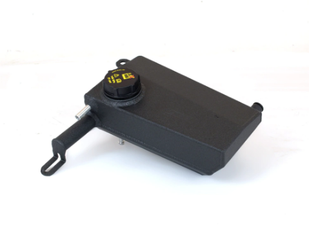 Canton - Alum Coolant Expansion Tank For C7 Corvette Black Powder coat