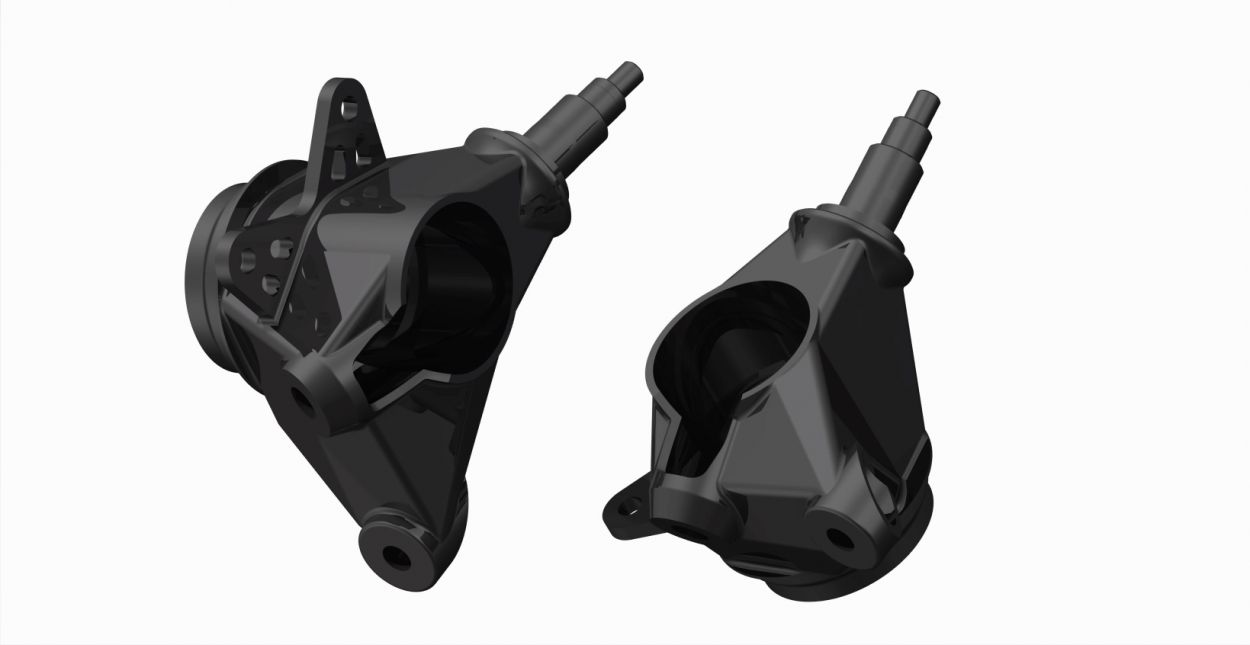 GKTech - V2 SUPER LOCK R32/R33/R34/Z32 FRONT KNUCKLES (RCHASSIS)