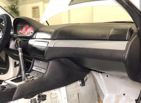 HARD Motorsport - BMW E46 Dash Block-off/Delete Panel Kit (E46DASH)