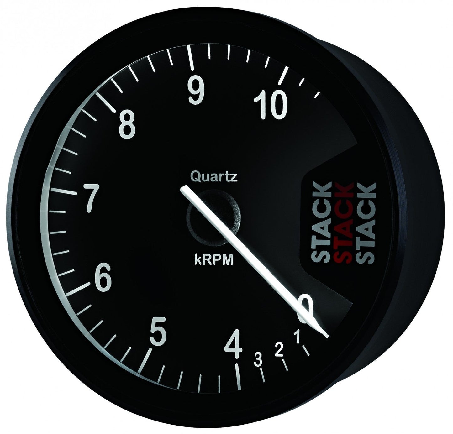 AutoMeter - TACÔMETRO, CLUBMAN, 80MM, PRETO, 0-4-10,5K RPM (ST200-04105)