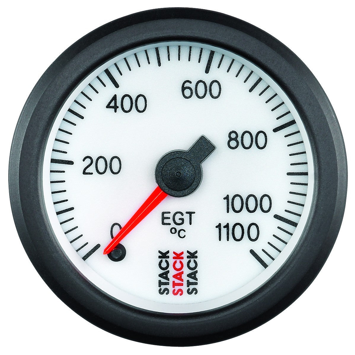 AutoMeter - EXHAUST GAS TEMP, PRO STEPPER MOTOR, 52MM, WHT, 0-1100 °C (ST3363)