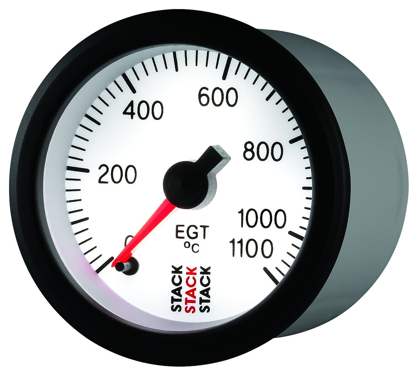 AutoMeter - EXHAUST GAS TEMP, PRO STEPPER MOTOR, 52MM, WHT, 0-1100 °C (ST3363)