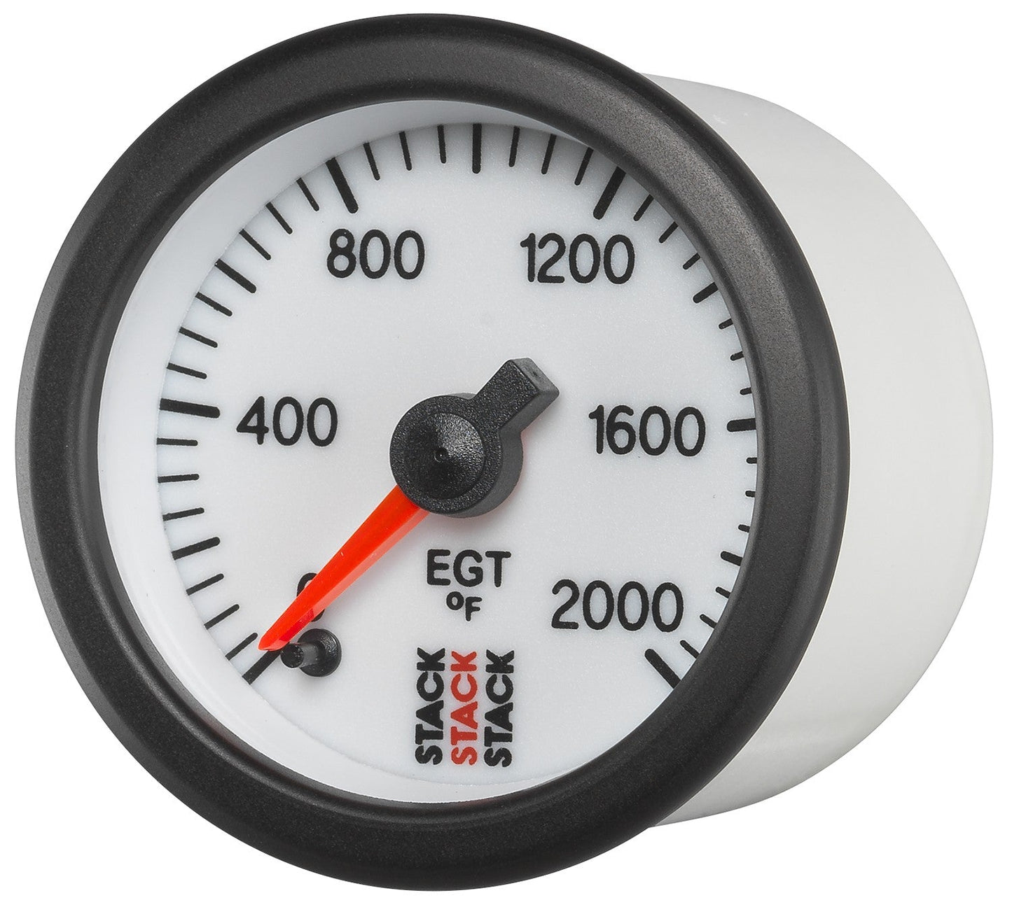 AutoMeter - EXHAUST GAS TEMP, PRO STEPPER MOTOR, 52MM, WHT, 0-2000 °F (ST3364)