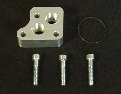 Xcessive Manufacturing - 1UZ Oil Filter Relocation Plate (T-1UZ-OFRP)