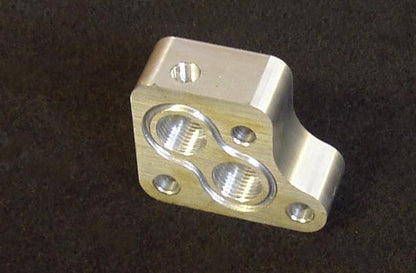 Xcessive Manufacturing - 1UZ Oil Filter Relocation Plate (T-1UZ-OFRP)