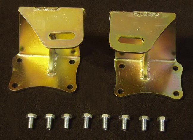 Xcessive Manufacturing - Exx chassis to 1UZ Motor Mount Brackets - TE and AE (T-Exx-1UZ-MMB)