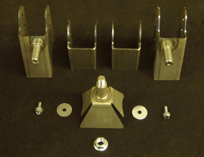 Xcessive Manufacturing - E chassis 2.5" to 2.6" Axle Bracket Kit (T-Exx-2.6-ABK)