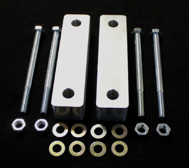 Xcessive Manufacturing - E chassis Front Frame Spacers, 1.5" Aluminum with bolts (T-Exx-FFS-S2)