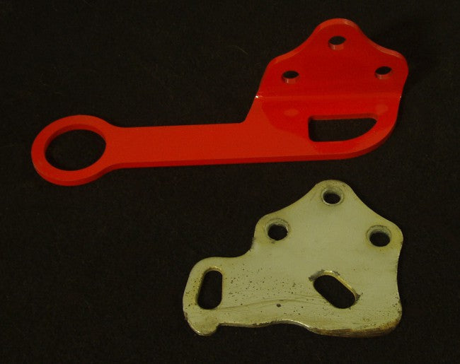 Xcessive Manufacturing - MX73/83 Chassis Front Tow Hook (Aero-11" to headlight) (T-MX-FTH-AERO)