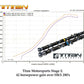 Titan Motorsports - 2JZ ÁRBOL DE LEVAS - 280/9.45MM JUEGO DE ELEVACIÓN