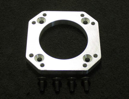 Fabricación Xcesiva: admisión Q45 a brida del cuerpo del acelerador del adaptador Ford 5.0 (UI-Q45-F5_0-ATBF)