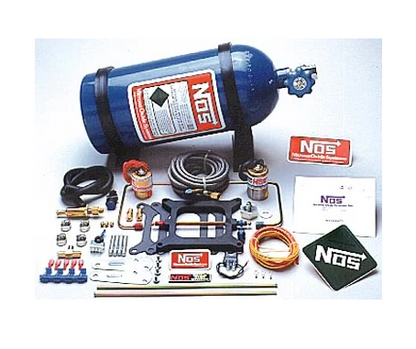 Sistema de Óxido Nitroso - NOS Powershot Nitrous System Kit Holley 4150 Square Bore e Edelbrock Carburadores (05001NOS)
