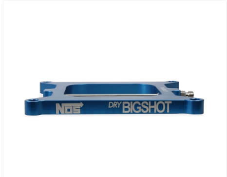 Sistema de óxido nitroso - NOS Dry BigShot Nitrous Plate (12567NOS)